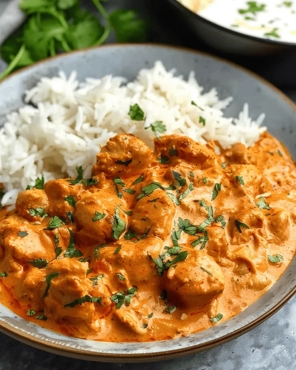 quick easy homemade butter chicken that’s irresistibly creamy and quick