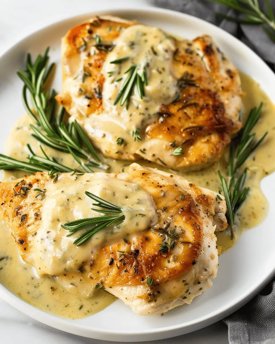 Creamy Dijon Rosemary Chicken: An Indulgent Family Favorite
