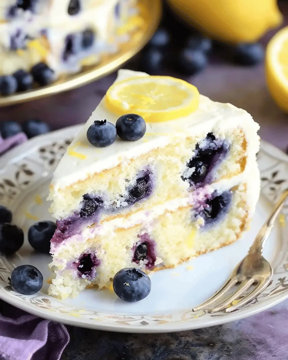 Lemon Blueberry Cake: The Easy Joy of Homemade Delights