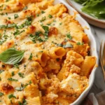 Cheesy Pumpkin Ricotta Pasta Bake