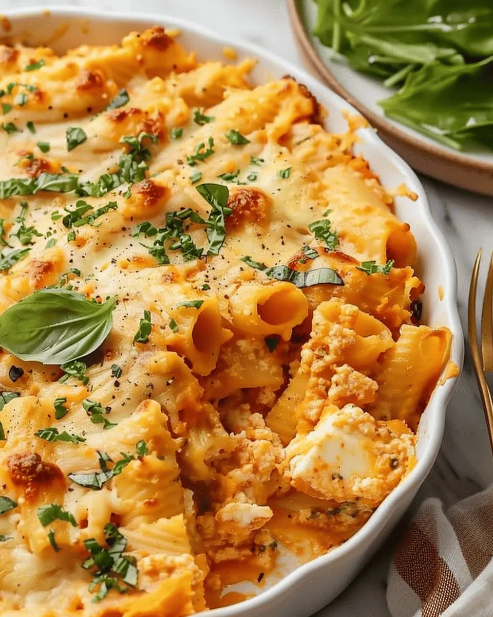 Cheesy Pumpkin Ricotta Pasta Bake: A Creamy Comfort Delight