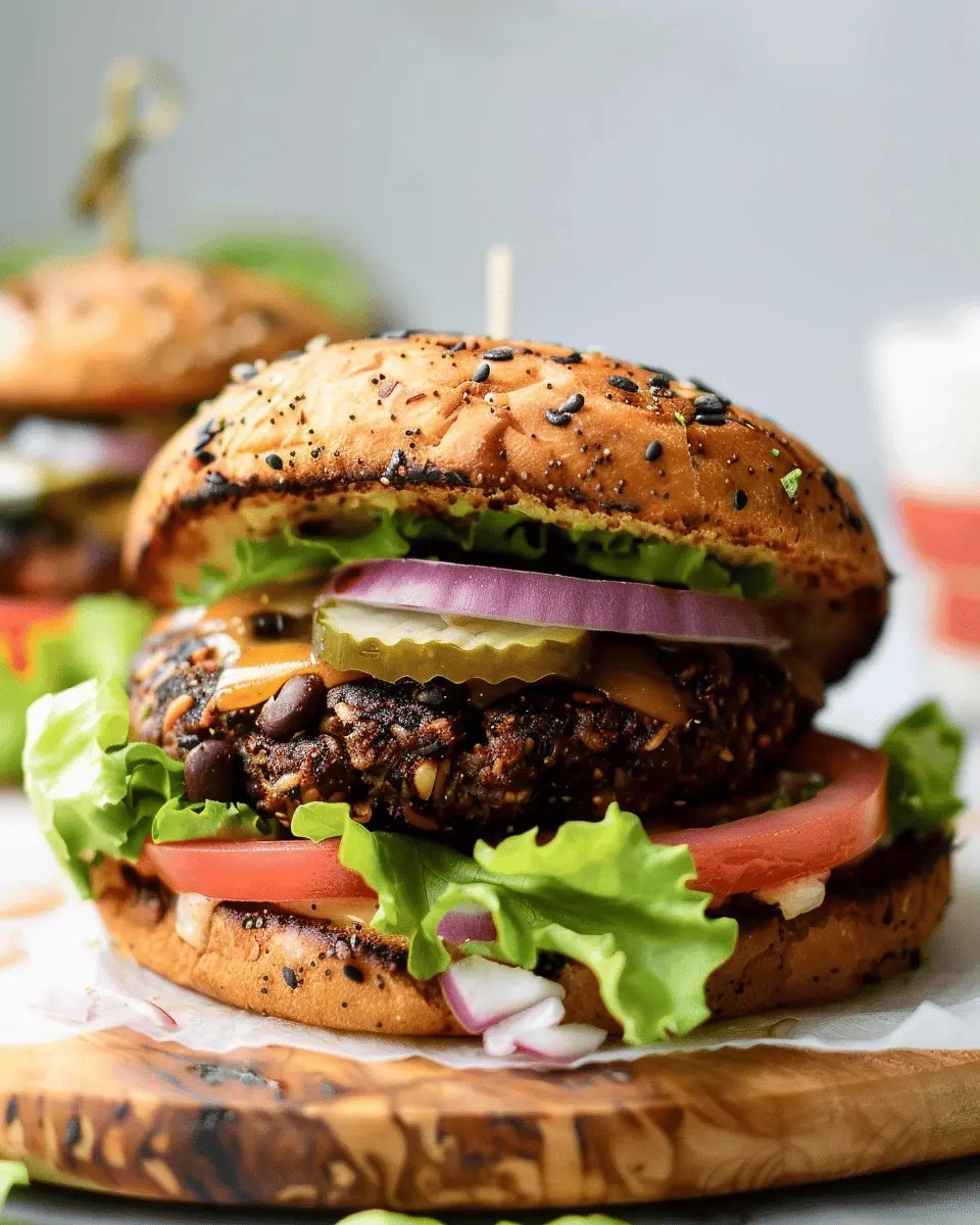 The Best Black Bean Burgers I’ve Ever Had: Juicy & Flavorful Delight