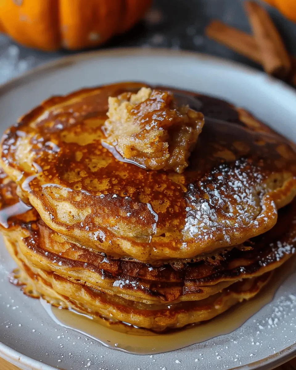 Pumpkin Pancakes with Cinnamon Butter: The Best Fall Treat