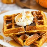Homemade Pumpkin Waffles (Pumpkin Spice Waffles)