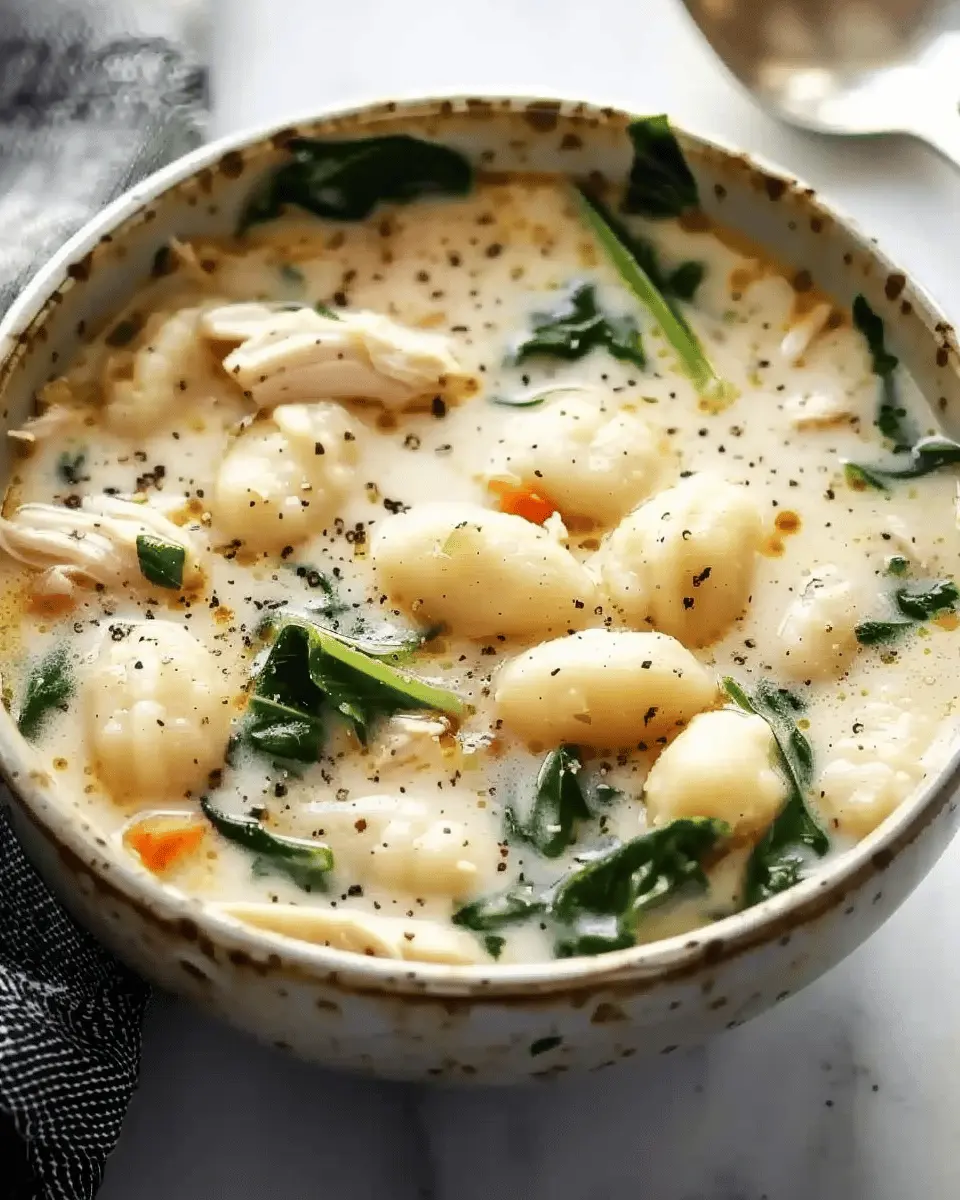 Crockpot Chicken Gnocchi Soup: A Cozy, Indulgent Bowl of Comfort