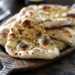 Garlic and coriander naan