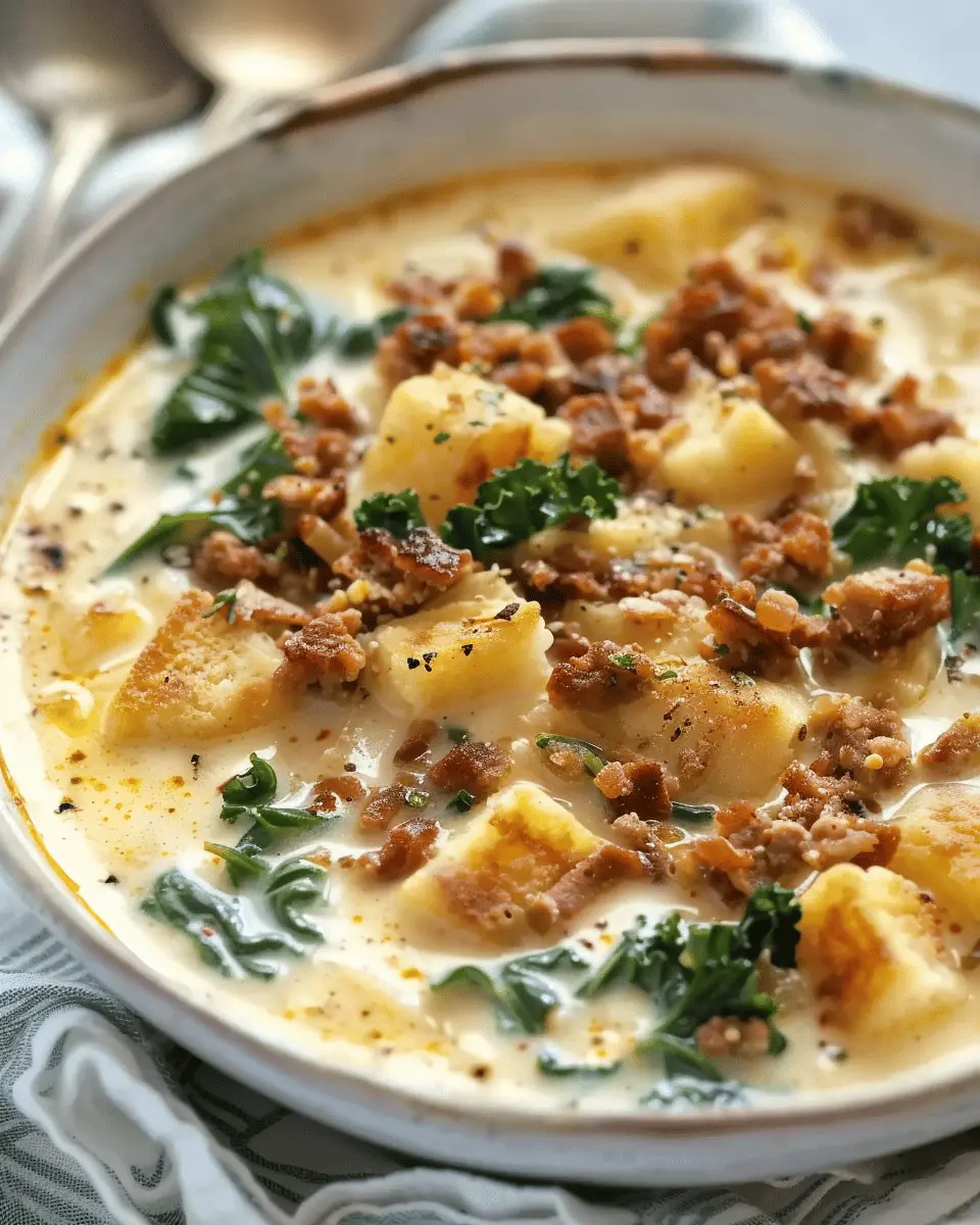 Vegan Zuppa Toscana: A Hearty Twist with Turkey Bacon and Chicken Ham
