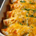 Easy Cheesy Chicken Enchiladas Recipe (Gluten-Free Option!)