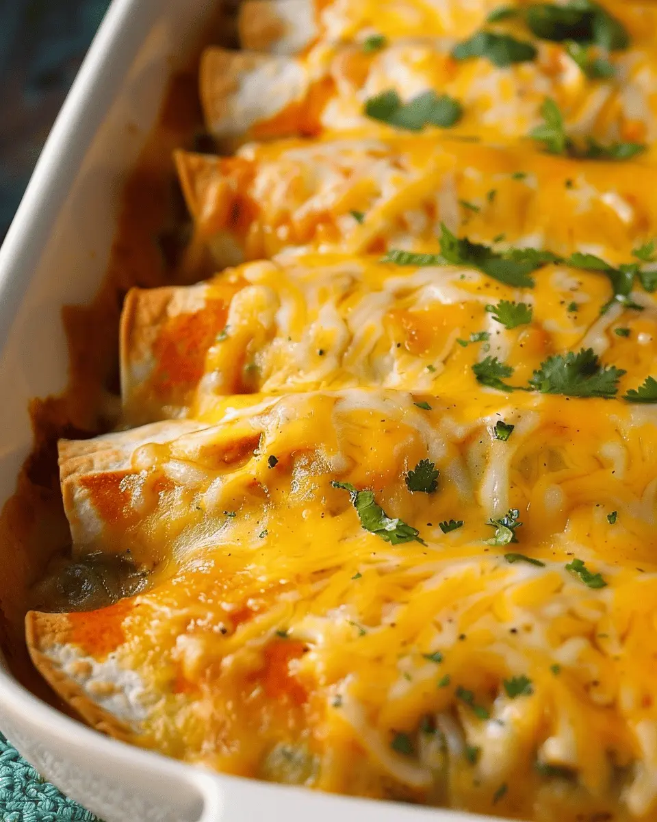 Easy Cheesy Chicken Enchiladas Recipe That’s Perfect for Dinner