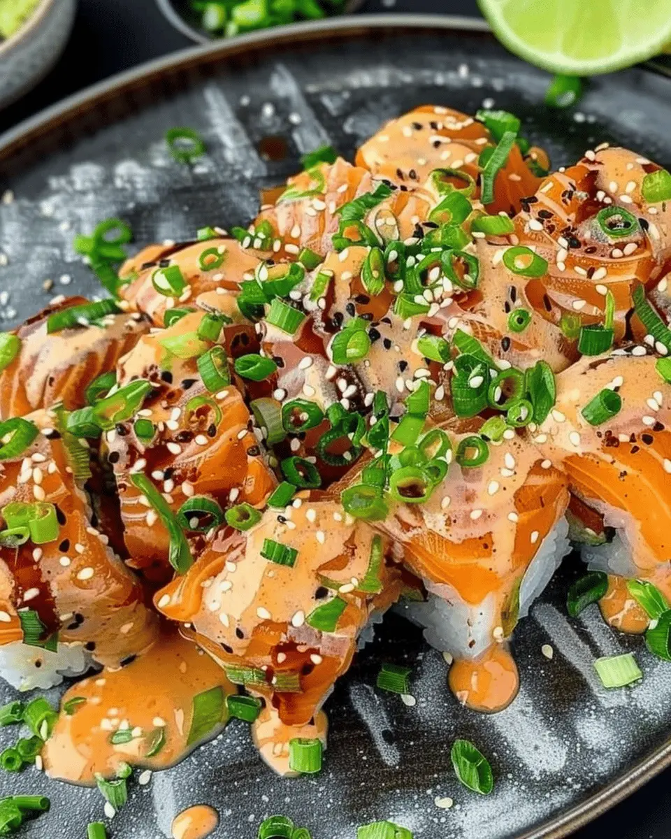 Bang Bang Salmon with Turkey Bacon: A Juicy Flavor Explosion