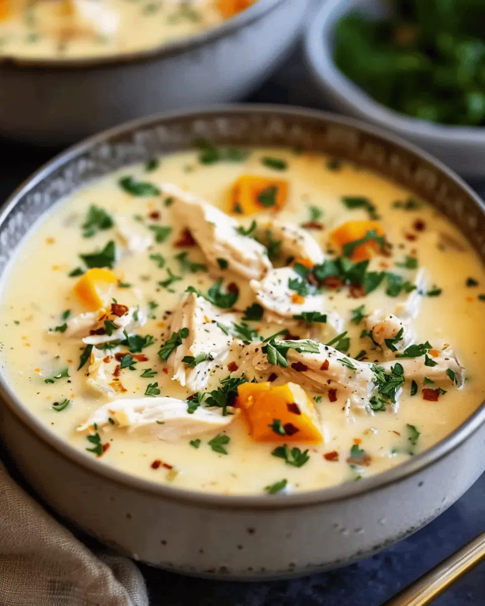 Slow Cooker Keto Chicken Soup: Irresistibly Creamy Delight