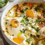 Baked Feta Eggs Recipe