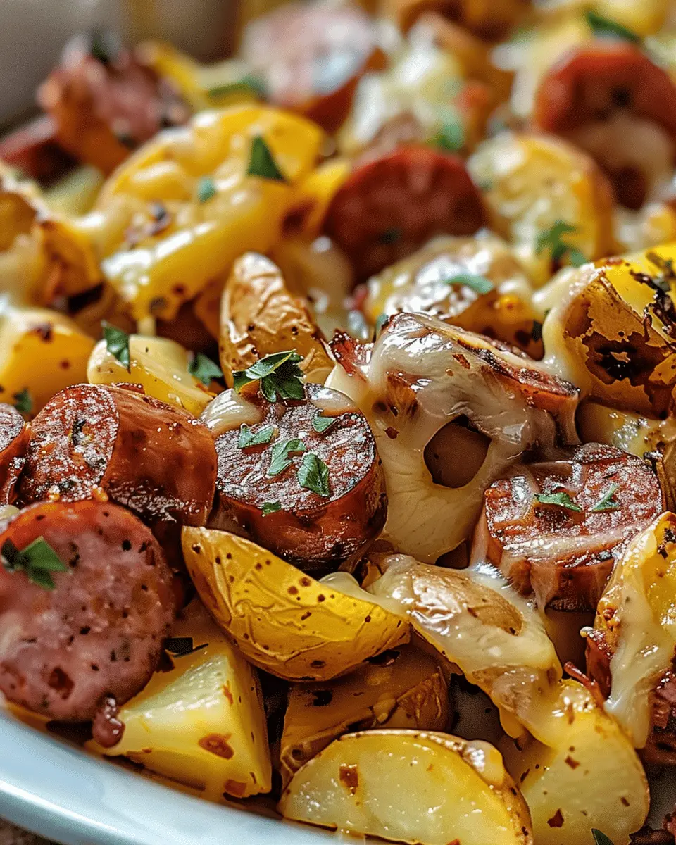Cheesy Ranch Potatoes and Smoked Sausage: A Cozy Comfort Dish