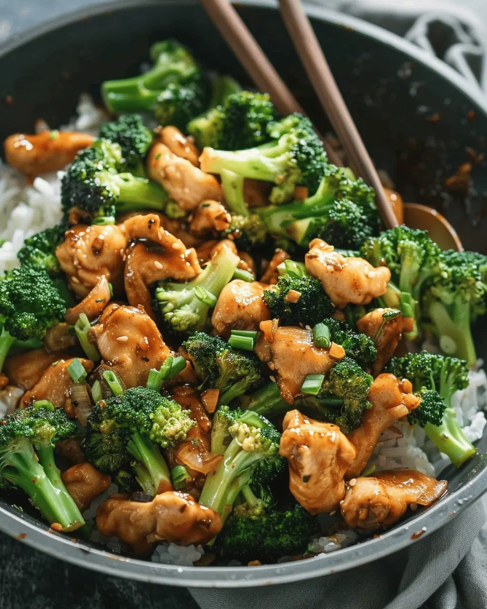 Chicken and Broccoli: Easy Chinese Takeout Style at Home