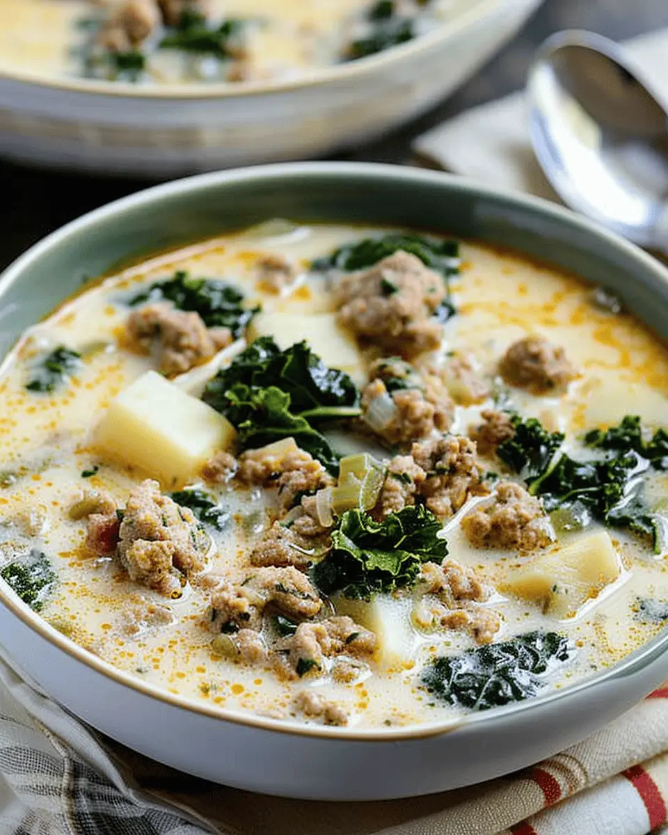 Zuppa Toscana Soup: Easy Instant Pot or Stovetop Recipe with Turkey Bacon and Chicken Ham