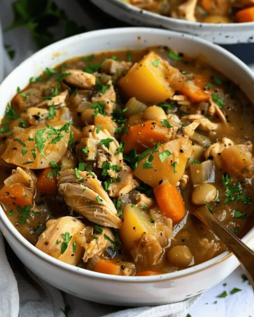 Slow Cooker Chicken Stew: Easy Comfort Food for Cozy Nights