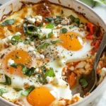 Baked Feta Eggs Recipe