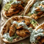 Sheet Pan Chicken Pitas with Herby Ranch