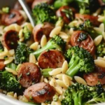 Chicken Sausage and Broccoli Orzo: A Delicious Recipe!