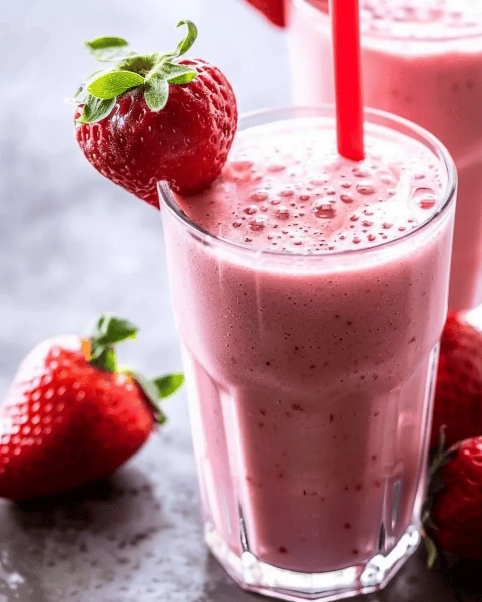 Cottage Cheese Smoothie With Strawberries: Easy & Delicious Delight