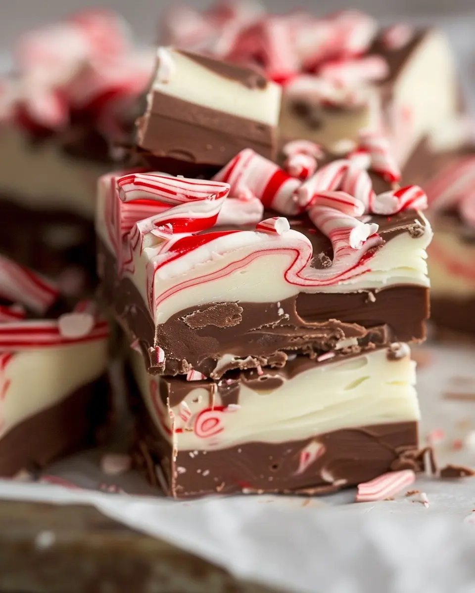 Peppermint Swirl Fudge: Easy Indulgence for Holiday Treats