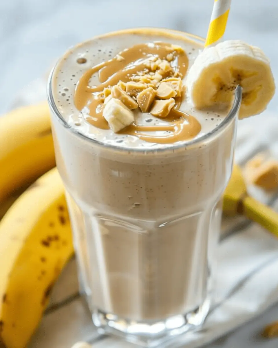 Peanut Butter Banana Smoothie: The Best Energizing Treat