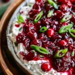10-Minute Cranberry Jalapeño Cream Cheese Dip Recipe