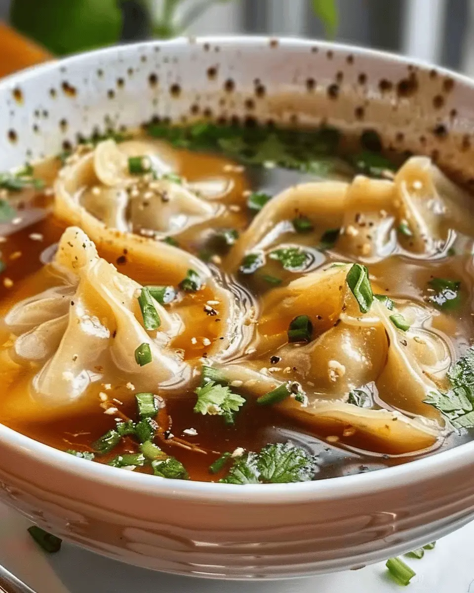 Potsticker Soup: Easy Comfort Food for Cozy Nights at Home