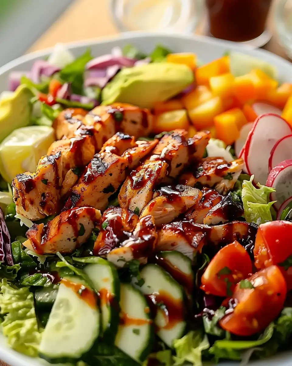 BBQ Chicken Chopped Salad Recipe: A Fresh and Flavorful Twist