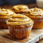 Pumpkin Swirl Muffins