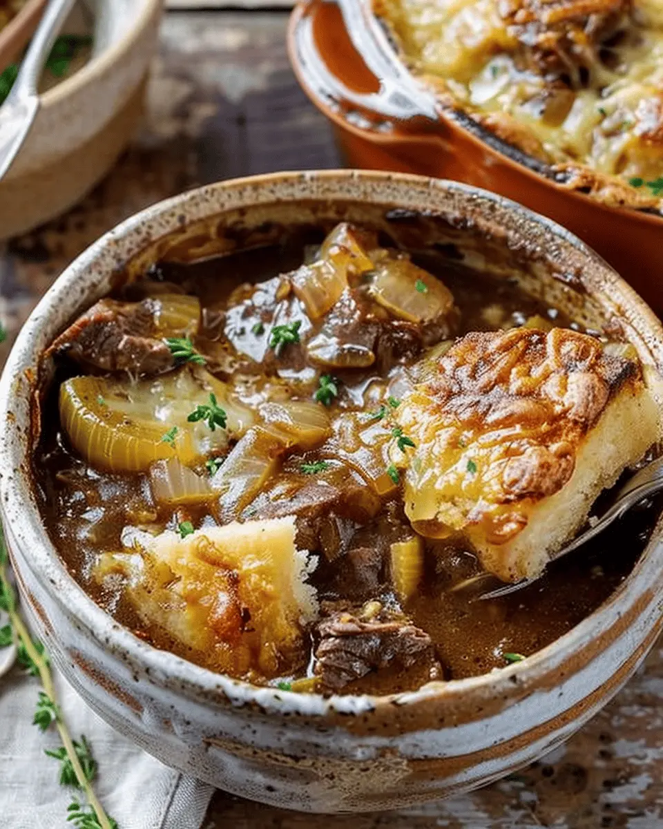 French Onion Beef Stew
