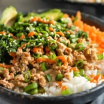Ground Turkey Rice Bowls