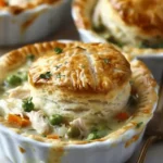 Chicken Pot Pie with Biscuits
