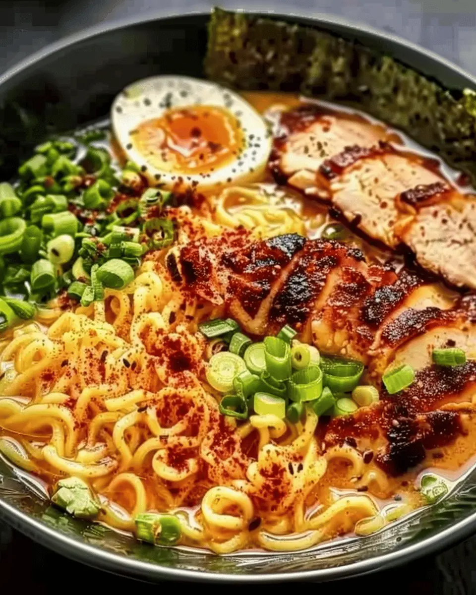 Fiery Chicken Ramen: The Best Comforting Noodle Bowl Recip