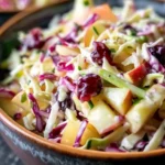 Cranberry Apple Coleslaw