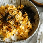 Miso scrambled eggs (Japanese-style)