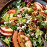 Autumn Harvest Honeycrisp Apple and Feta Salad.