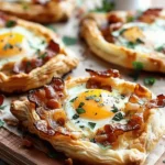 Bacon and Egg Galettes