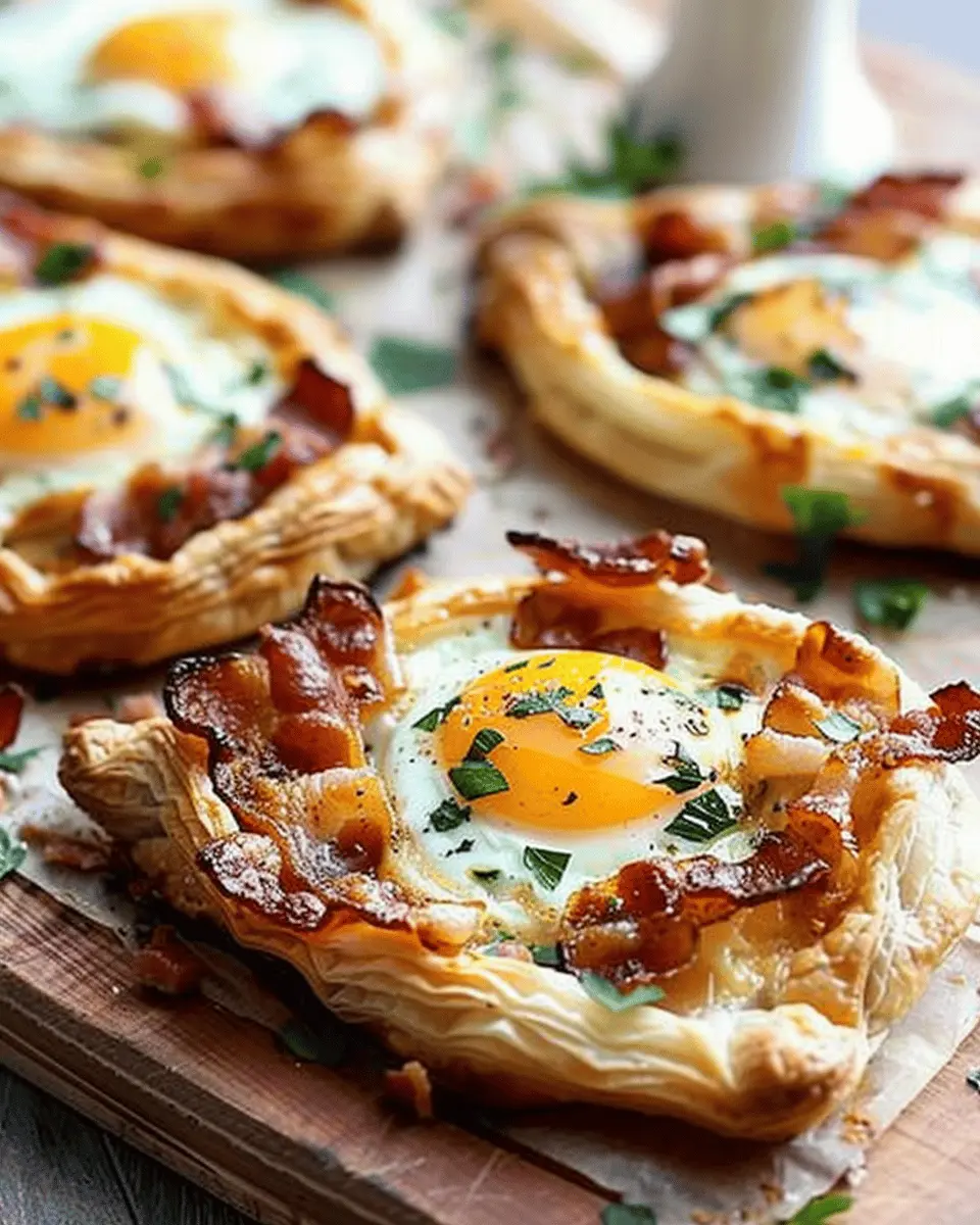 Bacon and Egg Galettes: Easy Turkey Bacon Breakfast Delight