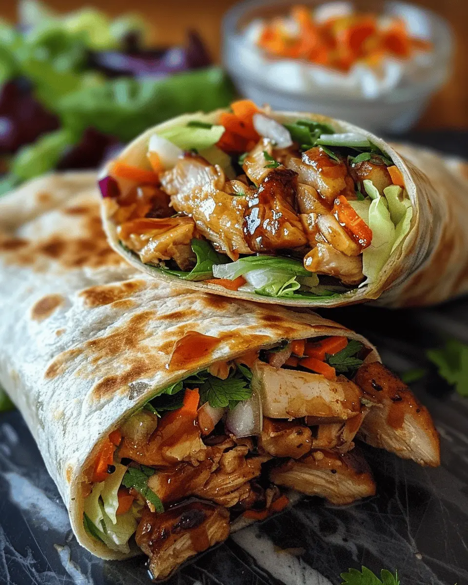 Teriyaki Chicken Wrap Recipe: A Quick & Easy Flavor Adventure