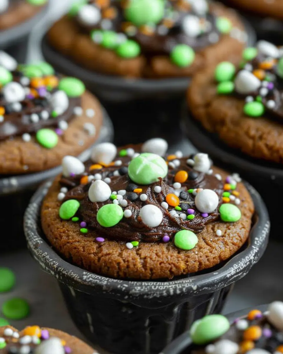 Easy Cauldron Cookies: Indulgent Treats for a Cozy Night In