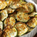 Crispy Baked Zucchini Chips