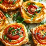 Tomato Tartlets with Puff Pastry