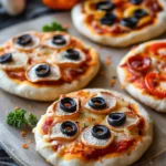 DIY Mini Halloween Pizzas You’ll Love