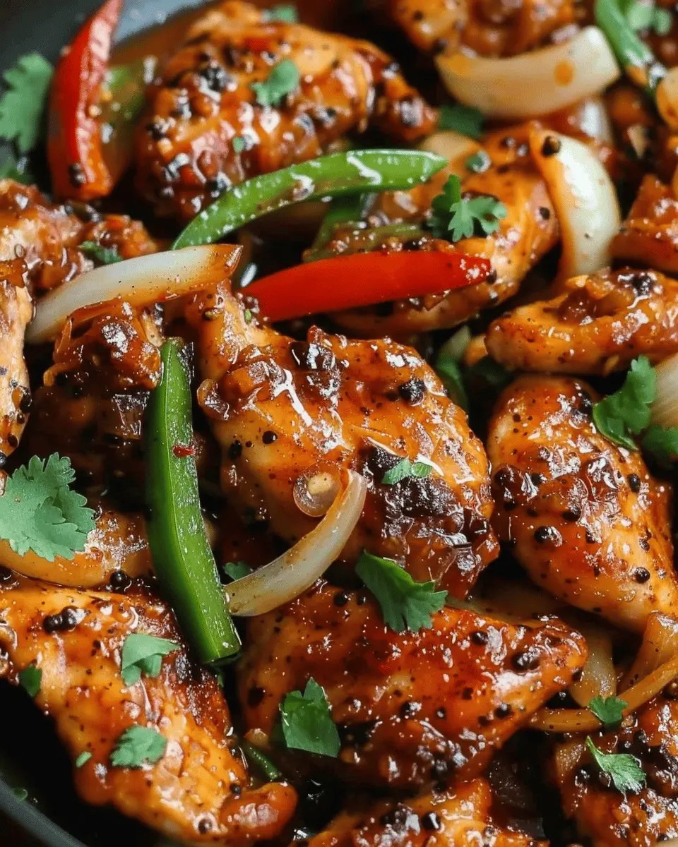 Black Pepper Chicken: Easy Recipe for a Flavorful Dinner