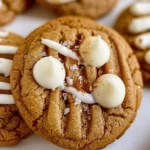 Chewy Maple Cinnamon Cookies with White Chocolate