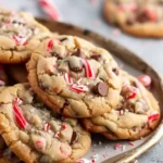 Peppermint Chocolate Chip Cookies