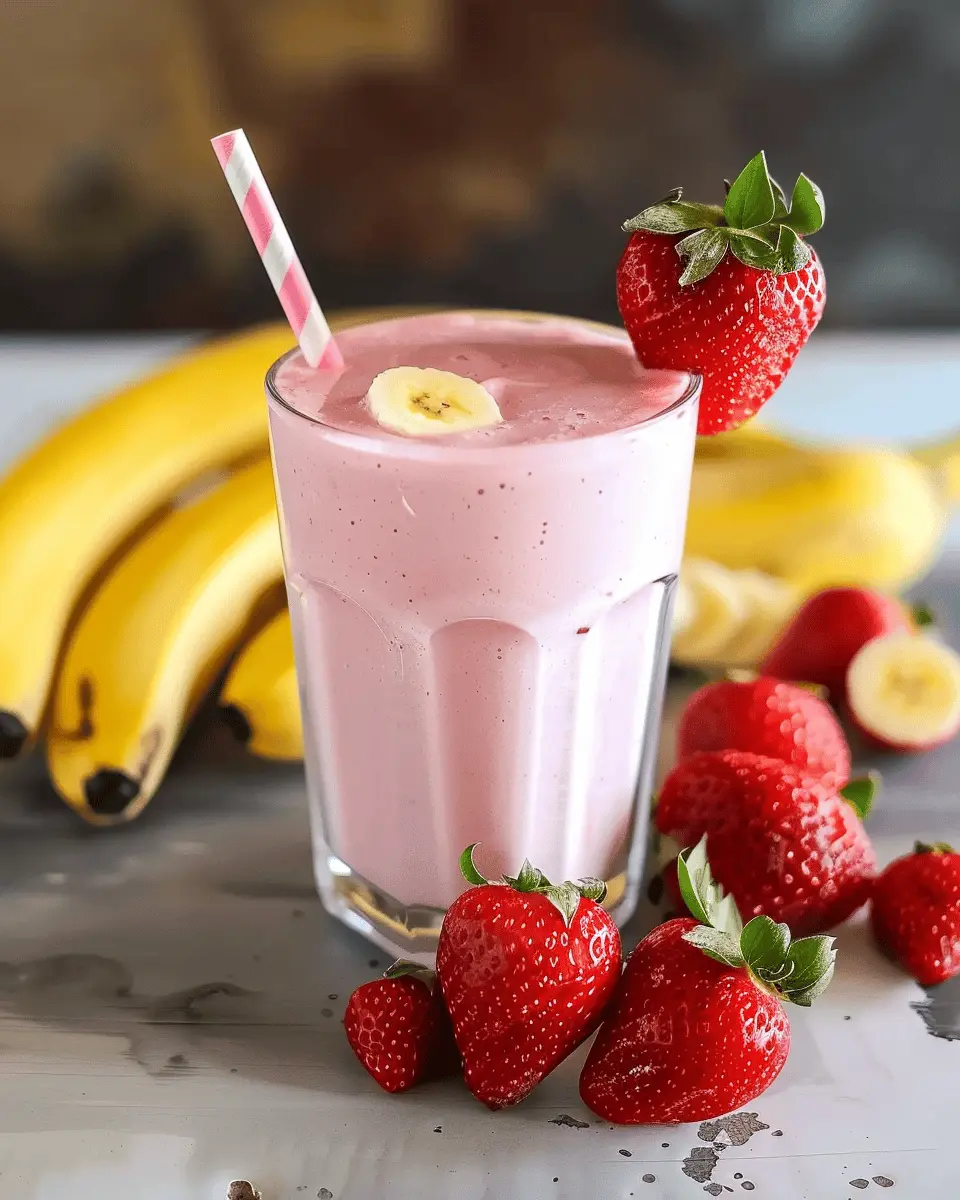 Strawberry Banana Smoothie: The Best Energizing Treat for Your Day