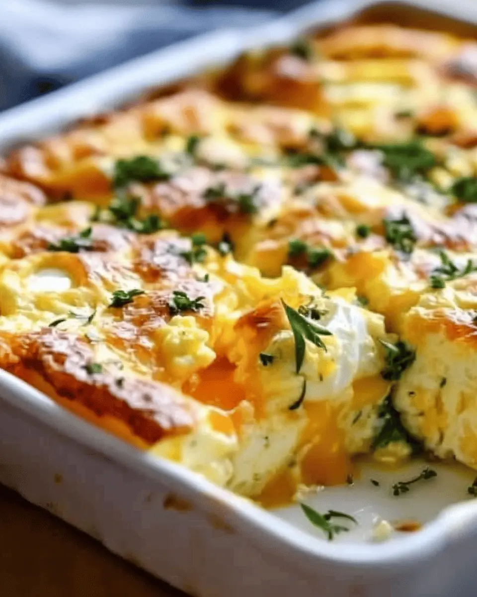 Cottage Cheese Egg Bake Casserole: A Fluffy, Protein-Packed Delight