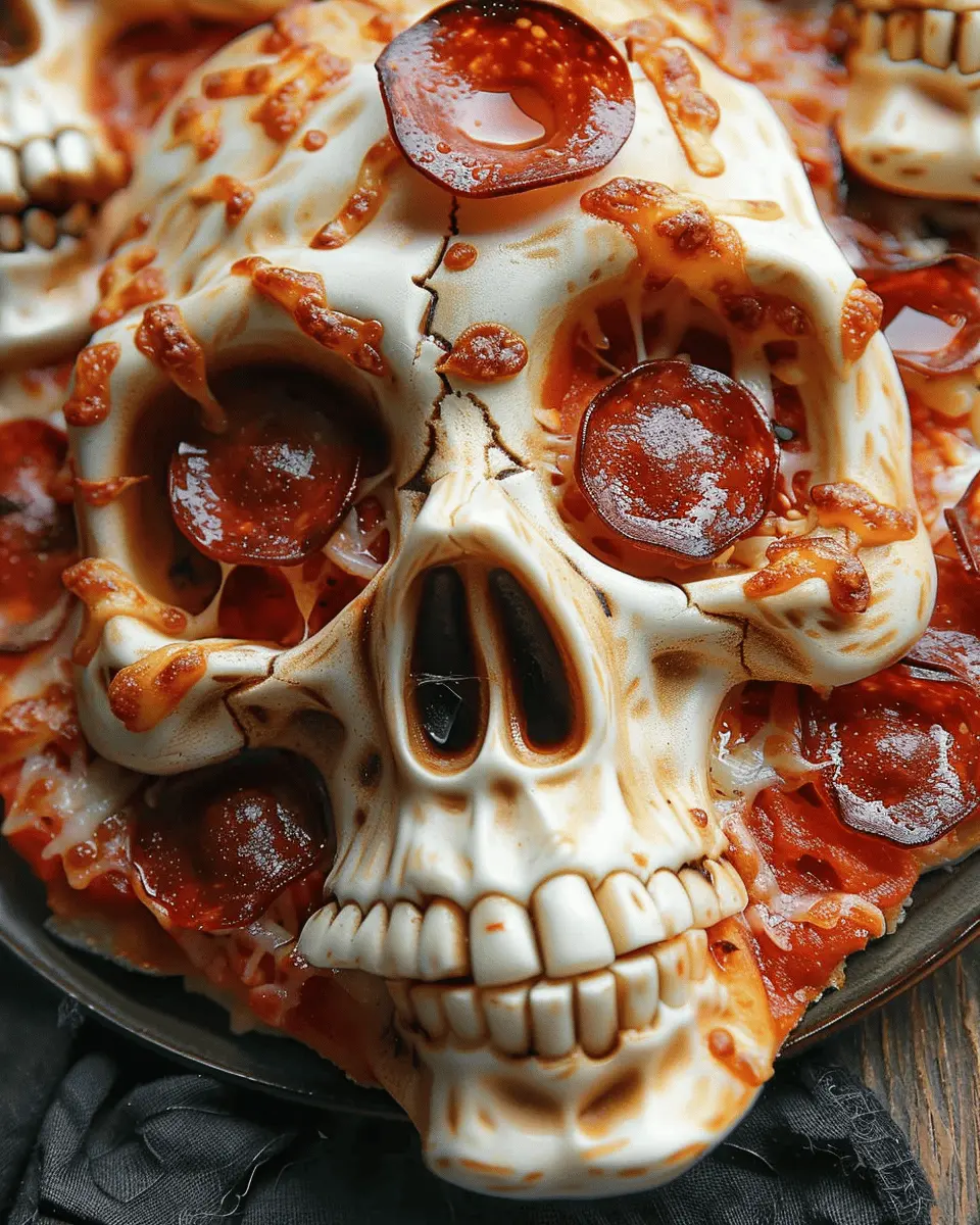 Halloween Pizza Skulls: Easy and Fun Treats for Everyone